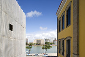 edifício garagem