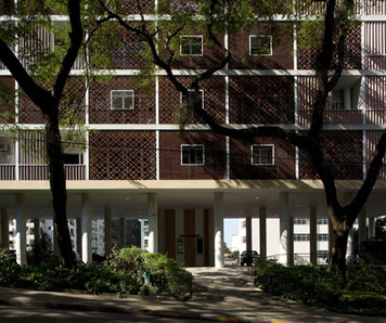 three buildings at guinle park