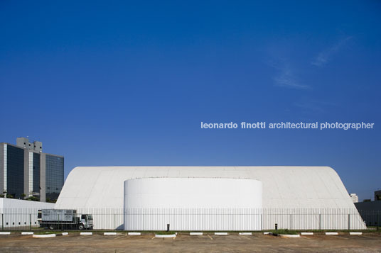 auditorium at memorial of latin america oscar niemeyer