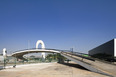 catwalk at memorial of latin america oscar niemeyer