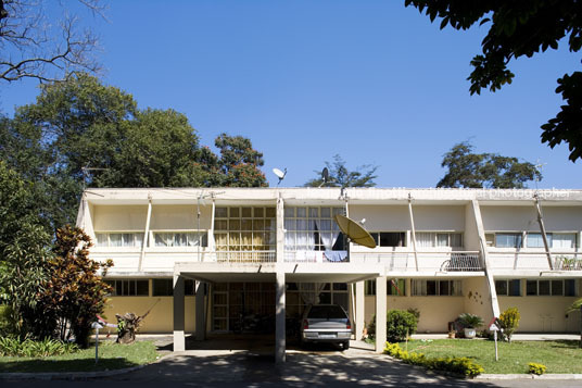 h-21 officers residences at ita oscar niemeyer