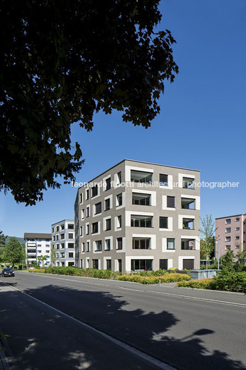 wohnueberbauung sandstrasse neuenhof schneider&schneider