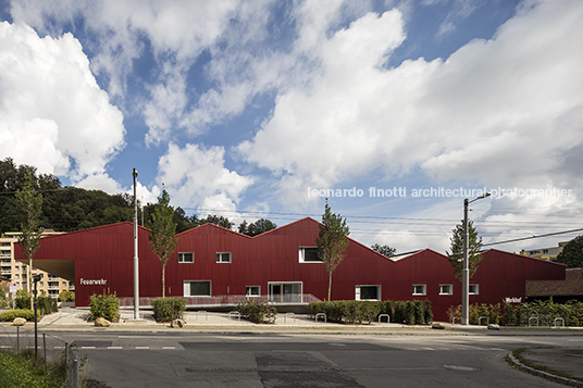 feuerwehr und werkhofgebäude eichenspes masswerk architekten