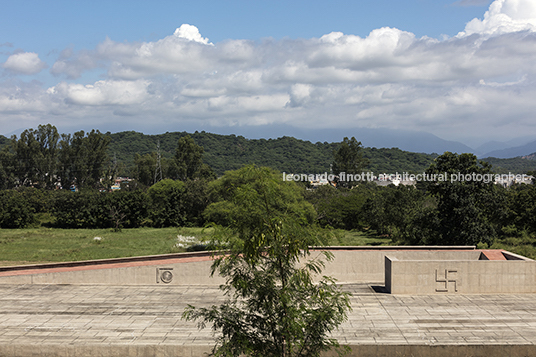 the geometric hill / monument to the martyr le corbusier