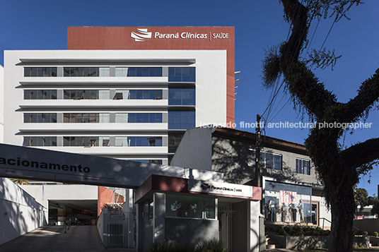 centro médico paraná clínicas baggio schiavon arquitetura