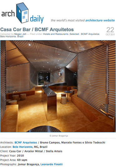 casa cor bar / bcmf arquitetos