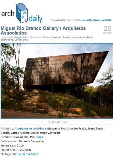 miguel rio branco gallery / arquitetos associados