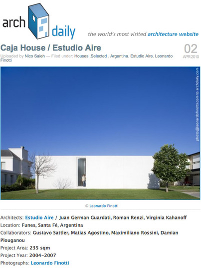 caja house / estudio aire