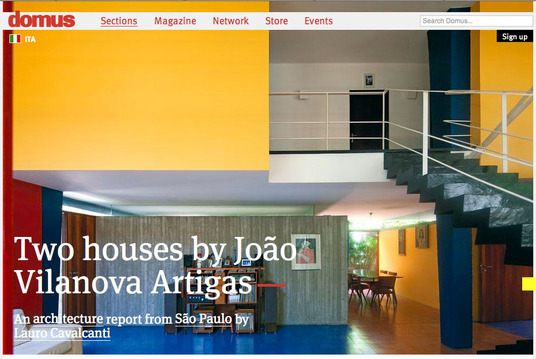 two houses by joão vilanova artigas