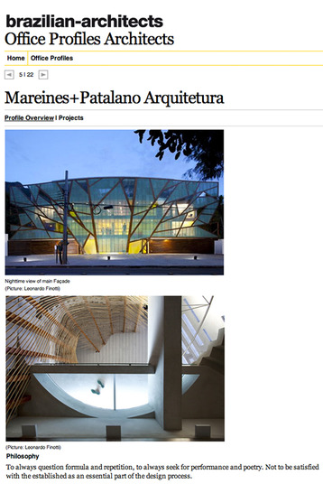 office profiles architects: mareines+patalano arquitetura