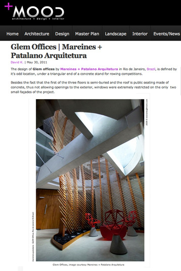 glem office by mareines+patalano arquitetura